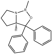 (R)-2-甲基-CBS-恶唑硼烷 结构式