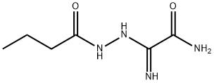 Butanoic  acid,  2-(2-amino-1-imino-2-oxoethyl)hydrazide 结构式