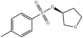 (S)-3-羟基四氢呋喃对甲苯磺酸酯 结构式