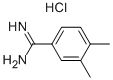 3,4-二甲基苯甲脒盐酸盐 结构式