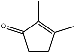 2,3-二甲基-2-环戊烯-1-酮 结构式