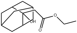 (2-羟基-2-金刚烷基)乙酸乙酯 结构式