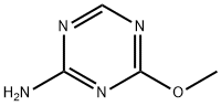 2-氨基-4-甲氧基-6-甲基-1,3,5-三嗪 结构式