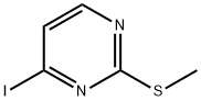 4-碘-2-甲基磺酰基嘧啶 结构式