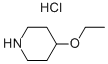 4-乙氧基哌啶盐酸盐 结构式
