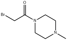 2-溴-1-(4-甲基哌嗪-1-基)乙-1-酮 结构式