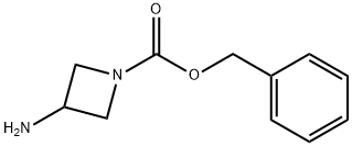 3-氨甲基-氮杂环丁烷-1-甲酸苄酯 结构式