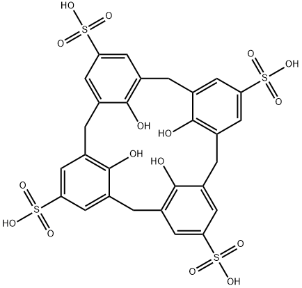4-磺酰杯[4]芳烃 结构式