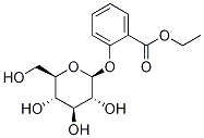 Benzoic acid, 2-(b-D-glucopyranosyloxy)-, ethyl ester 结构式