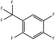2,4,5-三氟三氟甲苯 结构式