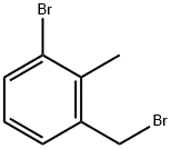 1-溴-3-(溴乙基)-2-甲苯 结构式