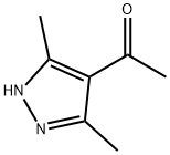 1-(3,5-二甲基-1H-吡唑-4-基)乙酮 结构式