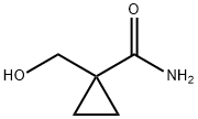 1-(羟甲基)环丙酰胺 结构式
