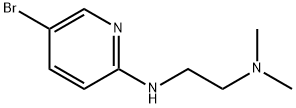N1-(5-溴吡啶-2-基)-N2,N2-二甲基乙烷-1,2-二胺 结构式