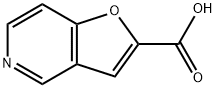 呋喃并[3,2-C]吡啶-2-羧酸 结构式