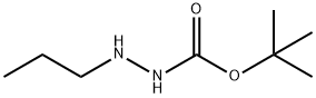 Hydrazinecarboxylic acid, 2-propyl-, 1,1-dimethylethyl ester (9CI) 结构式