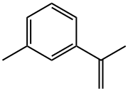 1-异丙烯基-3-甲基苯 结构式