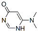 4(1H)-Pyrimidinone, 6-(dimethylamino)- (9CI) 结构式