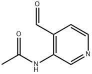 3-(ACETYLAMINO)-4-PYRIDIN-FORMALDEHYDE 结构式