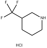 3-三氟甲基哌啶盐酸盐 结构式