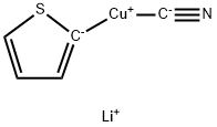 2-噻吩基氰铜酸锂 结构式