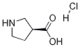 S-3-吡咯烷甲酸盐酸盐 结构式