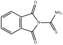 2H-Isoindole-2-carbothioamide,  1,3-dihydro-1,3-dioxo- 结构式