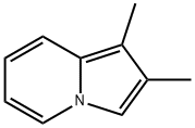 1,2-Dimethylindolizine 结构式