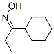1-Cyclohexyl-1-propanone oxime 结构式