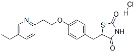 盐酸吡格列酮 结构式