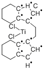 [RAC-乙烯二(4,5,6,7-四氢-1-茚基)]二氯化钛 结构式