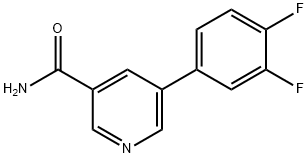 5-(3,4-Difluorophenyl)nicotinamide