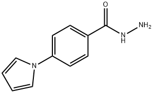 4-(1-吡咯基)苯甲酰肼 结构式