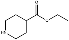 4-哌啶甲酸乙酯 结构式