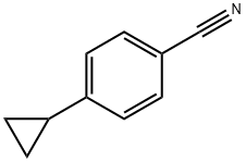 4-环丙基苯腈 结构式