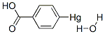 (4-carboxyphenyl)mercury hydrate 结构式