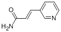 2-PROPENAMIDE, 3-(3-PYRIDINYL)- 结构式