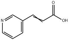 3-(3-吡啶)丙烯酸 结构式