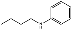 N-丁基苯胺 结构式