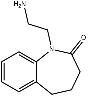 2H-1-BENZAZEPIN-2-ONE, 1-(2-AMINOETHYL)-1,3,4,5-TETRAHYDRO- 结构式