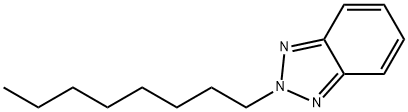 2-辛基-2H-苯并三唑 结构式