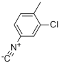 Benzene, 2-chloro-4-isocyano-1-methyl- (9CI) 结构式
