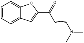 1-(1-苯并呋喃-2-基)-3-(二甲基氨基)丙-2-烯-1-酮 结构式