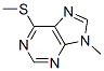 9-Methyl-6-(methylthio)-9H-purine 结构式