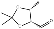 1,3-Dioxolane-4-carboxaldehyde, 2,2,5-trimethyl-, (4R-cis)- (9CI) 结构式