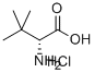 D-叔亮氨酸盐酸盐 结构式