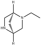 (1S,4S)-2-Ethyl-2,5-diaza-bicyclo[2.2.1]heptane 结构式