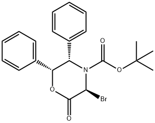 D-N-BOC-3-甲基吗啉 结构式