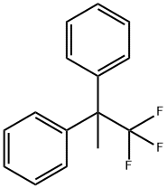 1,1,1-Trifluoro-2,2-diphenylpropane 结构式
