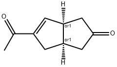 2(1H)-Pentalenone, 5-acetyl-3,3a,4,6a-tetrahydro-, cis- (9CI) 结构式